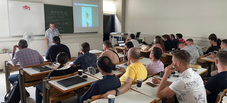 Training in Athens. Photo: M. Magdziak.